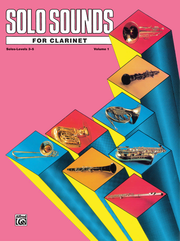Solo Sounds for Clarinet, Levels 3-5 Cover Image