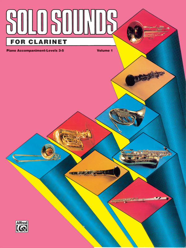 Solo Sounds for Clarinet, Levels 3-5 Cover Image