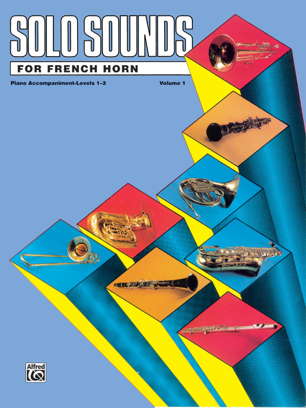 Solo Sounds for French Horn, Volume I, Levels 1-3 Cover Image