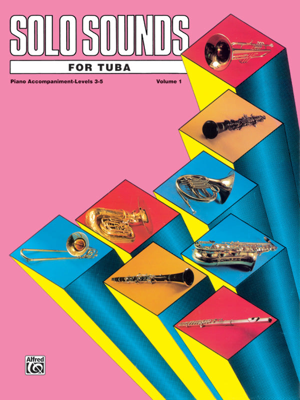 Solo Sounds for Tuba, Volume I, Levels 3-5 Cover Image