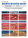 Belwin Master Solos, Volume 1 (Clarinet) Cover Image