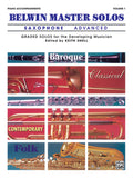 Belwin Master Solos, Volume 1 (Alto Saxophone) Cover Image