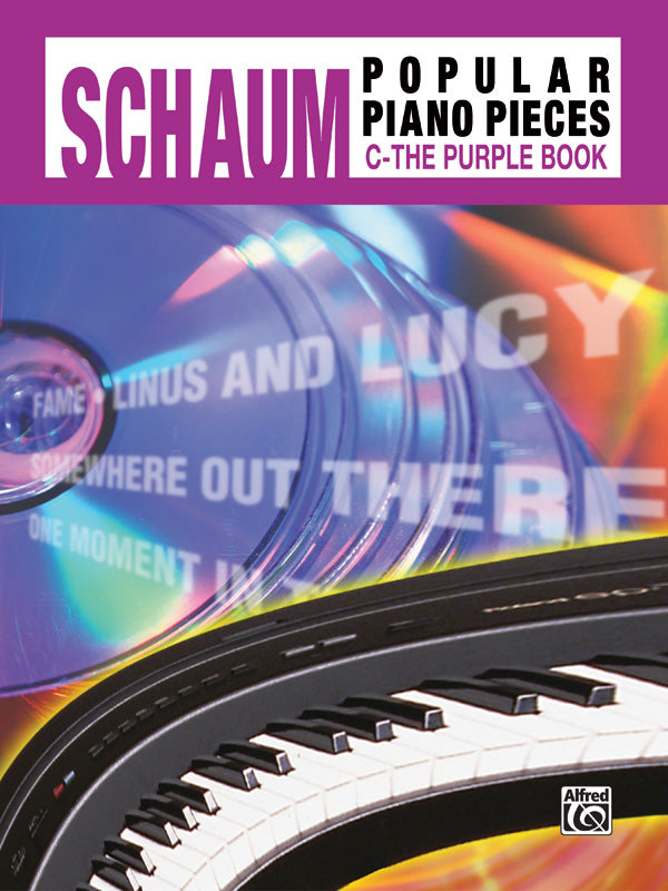 John W. Schaum Popular Piano Pieces, C: The Purple Book Cover Image