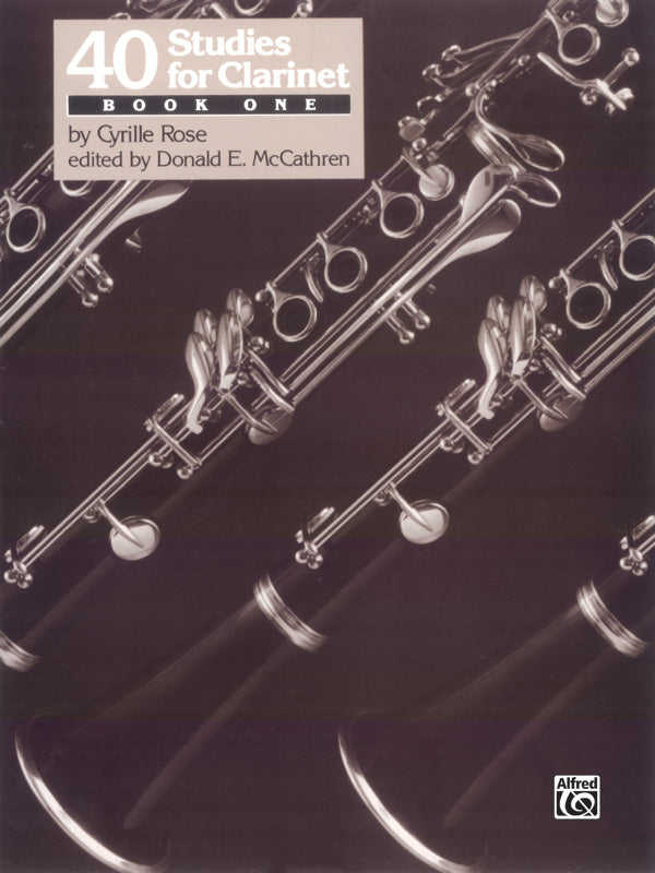 40 Studies for Clarinet, Book 1 Cover Image