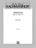 The Piano Works of Rachmaninoff, Volume V: Sonatas, Opus 28, Opus 36 Cover Image