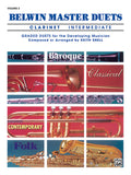 Belwin Master Duets (Clarinet), Intermediate Volume 2 Cover Image