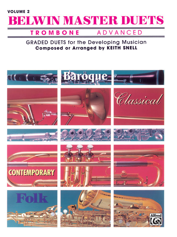 Belwin Master Duets (Trombone), Advanced Volume 2 Cover Image