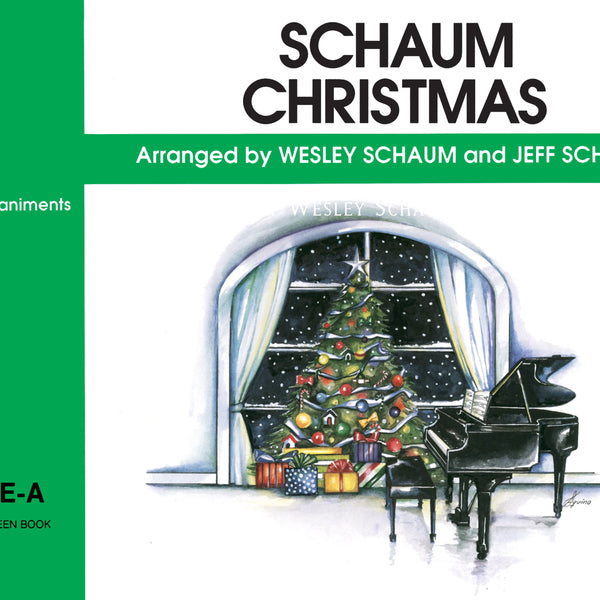 Schaum Christmas, Pre-A: The Green Book Cover Image