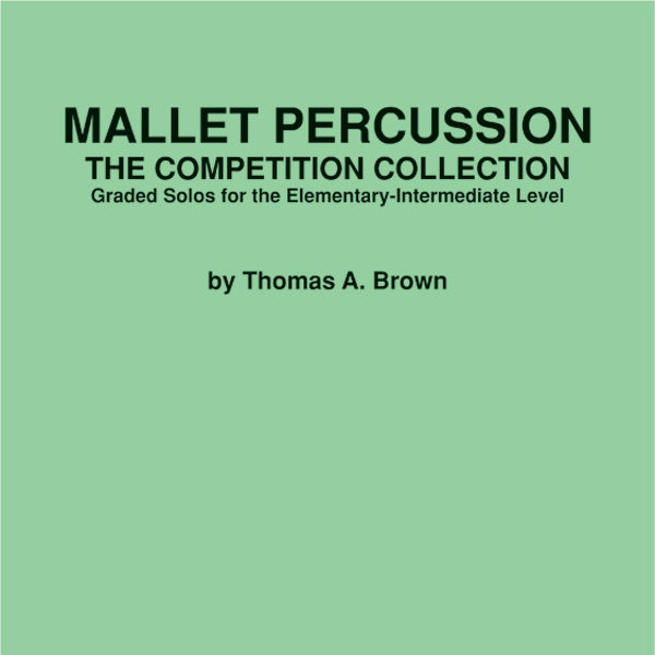 Mallet Percussion: The Competition Collection Cover Image