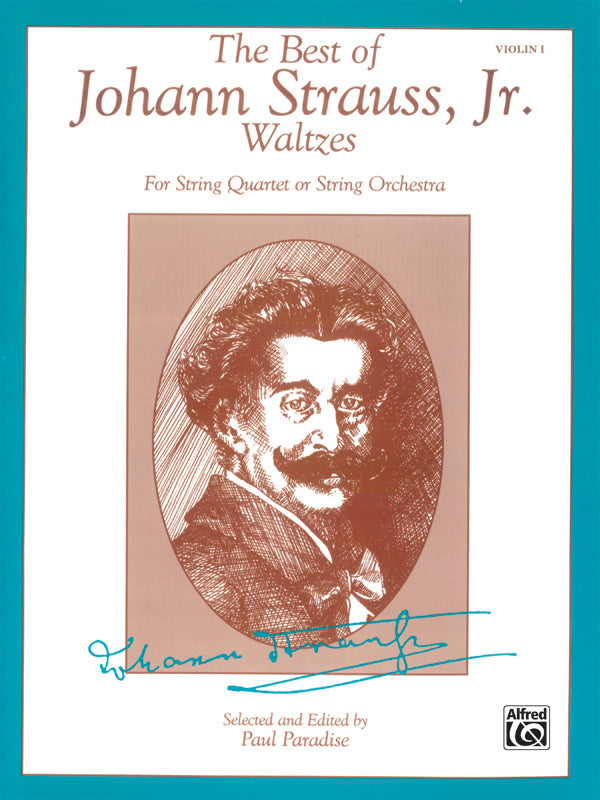 The Best of Johann Strauss, Jr. Waltzes Cover Image