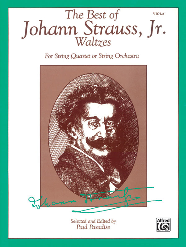 The Best of Johann Strauss, Jr. Waltzes Cover Image