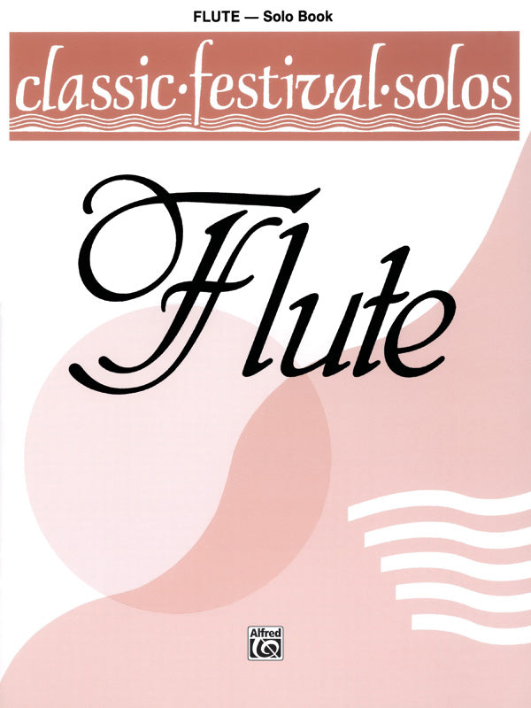 Classic Festival Solos (C Flute), Volume 1 Solo Book Cover Image