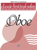 Classic Festival Solos (Oboe), Volume 1 Piano Acc. Cover Image