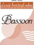 Classic Festival Solos (Bassoon), Volume 1 Solo Book Cover Image