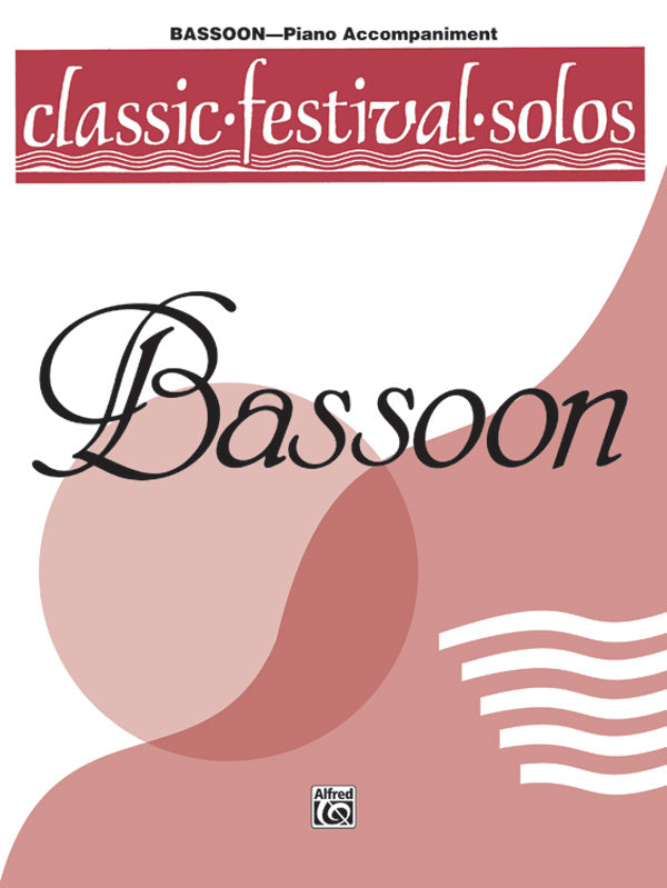 Classic Festival Solos (Bassoon), Volume 1 Piano Acc. Cover Image