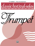 Classic Festival Solos (B-flat Trumpet), Volume 1 Piano Acc. Cover Image