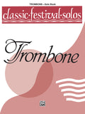 Classic Festival Solos (Trombone), Volume 1 Solo Book Cover Image