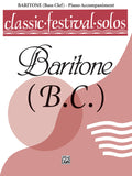 Classic Festival Solos (Baritone B.C.), Volume 1 Piano Acc. Cover Image