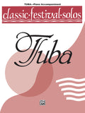 Classic Festival Solos (Tuba), Volume 1 Piano Acc. Cover Image