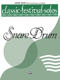 Classic Festival Solos (Snare Drum), Volume 1 Piano Acc. Cover Image