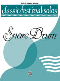 Classic Festival Solos (Snare Drum), Volume 1 Solo Book (Unaccompanied) Cover Image