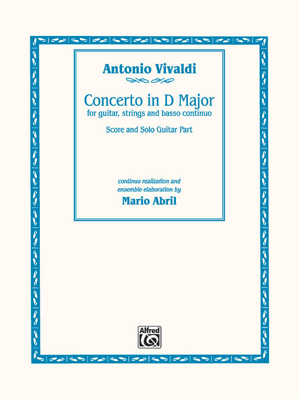 Concerto in D Major Cover Image