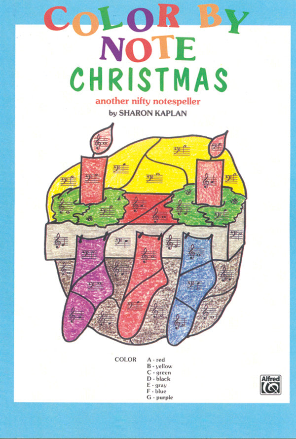 Color by Note Christmas Cover Image
