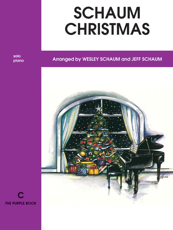 Schaum Christmas, C: The Purple Book Sheet Music Preview