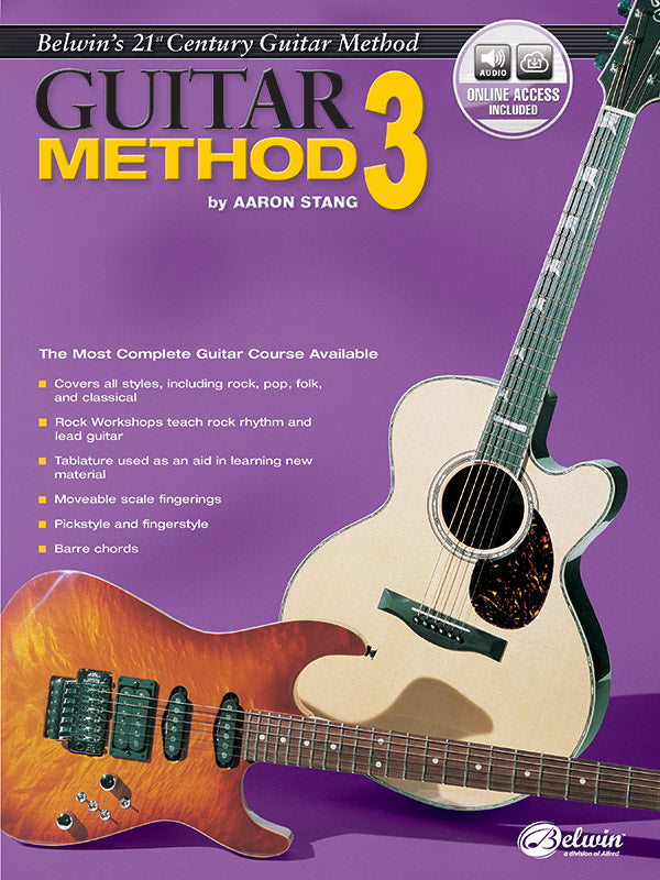 Belwin's 21st Century Guitar Method 3 Cover Image