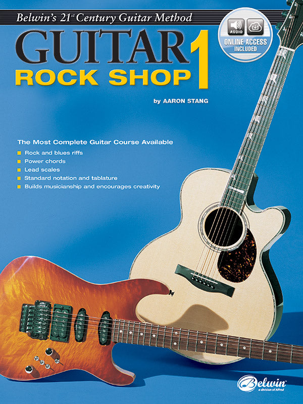 Belwin's 21st Century Guitar Rock Shop 1 Cover Image