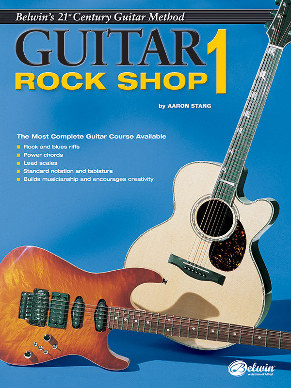Belwin's 21st Century Guitar Rock Shop 1 Cover Image