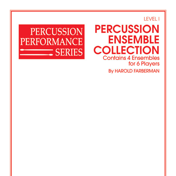 Percussion Ensemble Collection, Level I Sheet Music Preview
