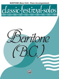 Classic Festival Solos (Baritone B.C.), Volume 2 Piano Acc. Cover Image