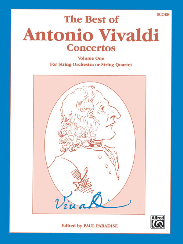 The Best of Antonio Vivaldi Concertos, Volume One Cover Image