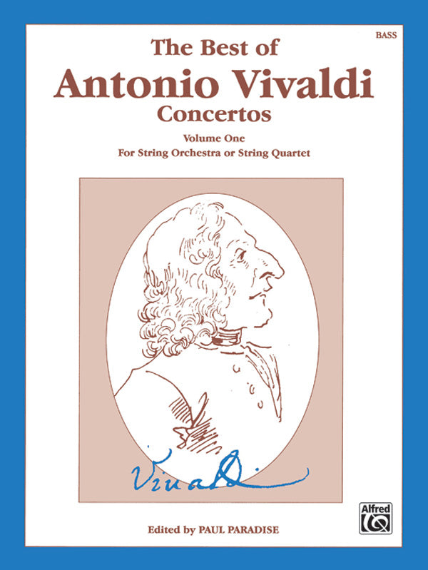 The Best of Antonio Vivaldi Concertos, Volume One Cover Image