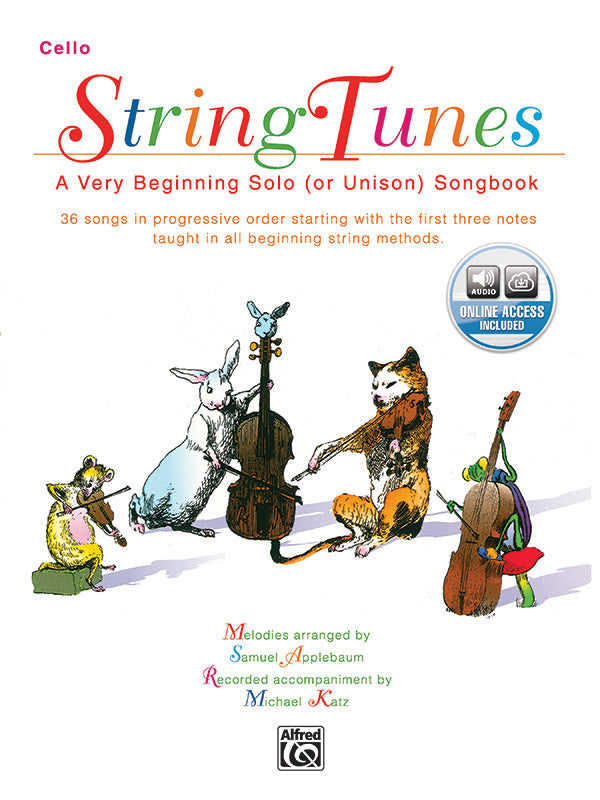 StringTunes: A Very Beginning Solo (or Unison) Songbook Cover Image