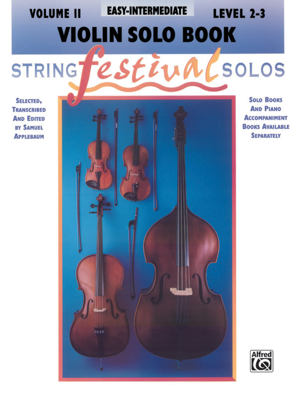 String Festival Solos, Volume II Cover Image