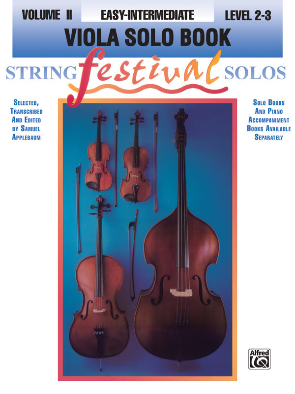 String Festival Solos, Volume II Cover Image