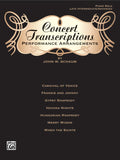 Concert Transcriptions Cover Image