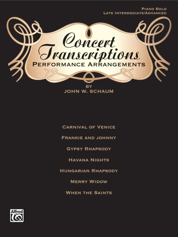 Concert Transcriptions Cover Image
