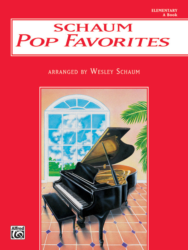 Schaum Pop Favorites, A: The Red Book Cover Image