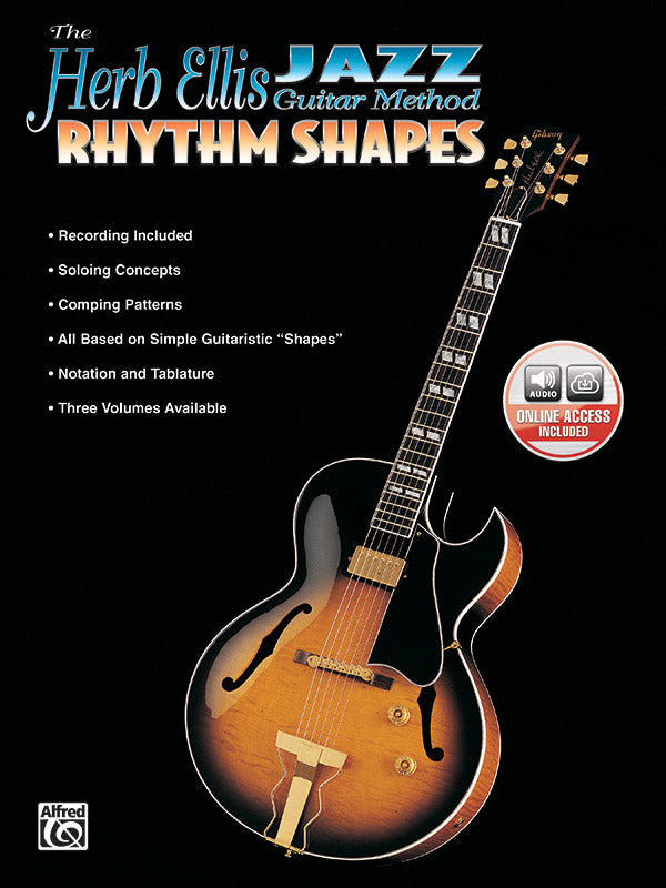 The Herb Ellis Jazz Guitar Method: Rhythm Shapes Sheet Music Preview