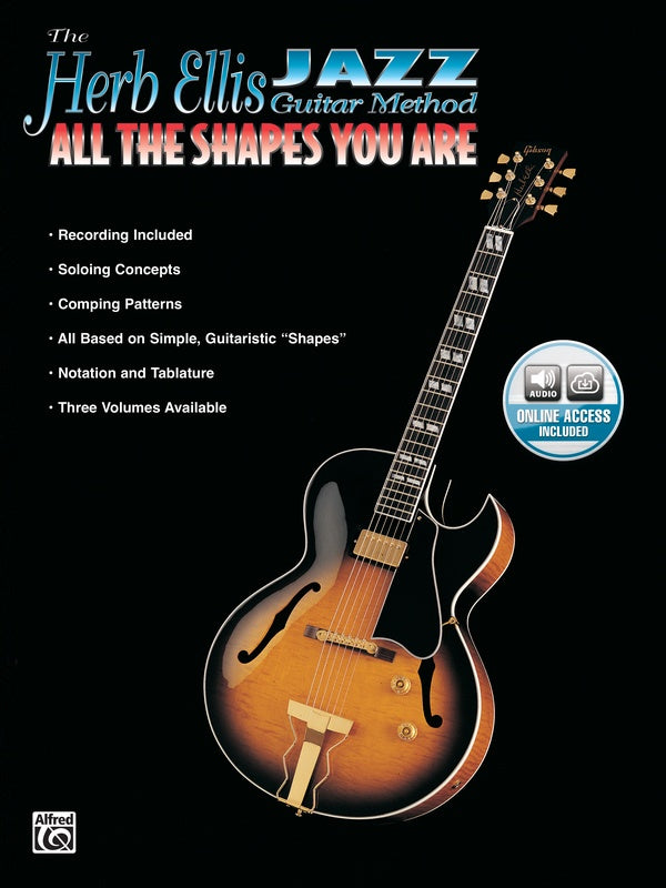 The Herb Ellis Jazz Guitar Method: All the Shapes You Are Cover Image