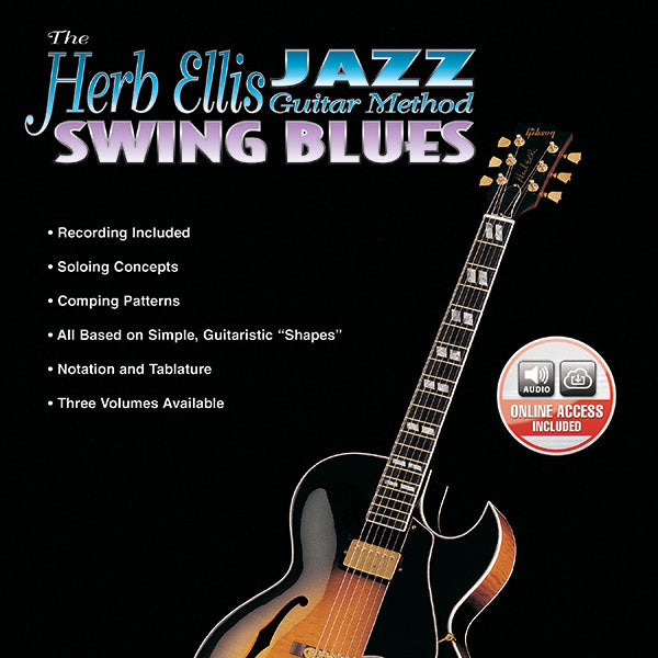 The Herb Ellis Jazz Guitar Method: Swing Blues Cover Image