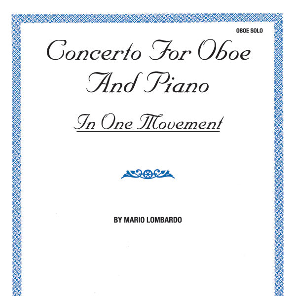 Concerto for Oboe and Piano Cover Image