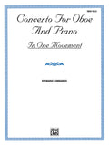 Concerto for Oboe and Piano Cover Image