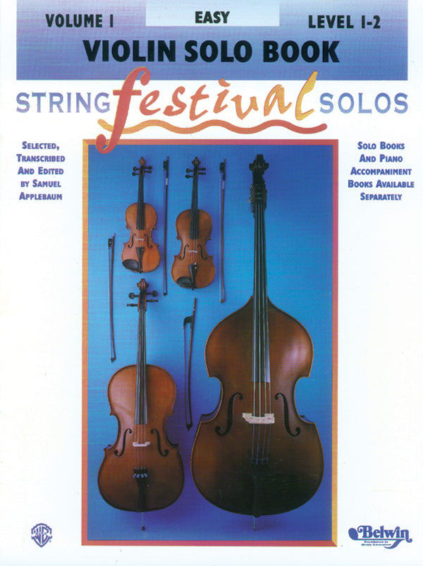 String Festival Solos, Volume I Cover Image