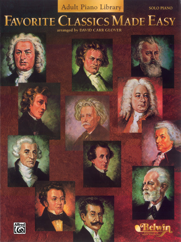 Favorite Classics Made Easy (Adult Piano Library) Cover Image