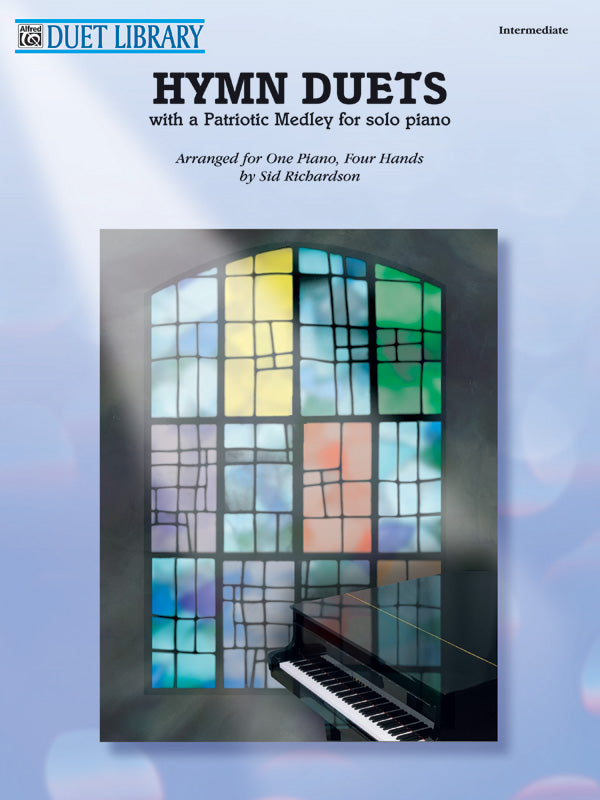 Hymn Duets with a Patriotic Medley for Solo Piano Cover Image