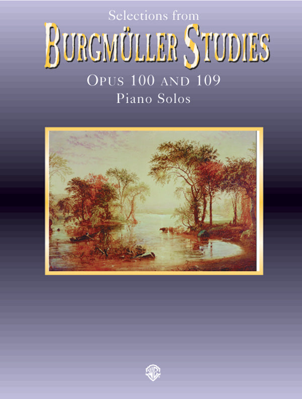 Selections from Burgmüller Studies, Opus 100 and 109 Cover Image